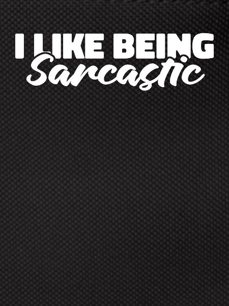 Black humor sarcasm