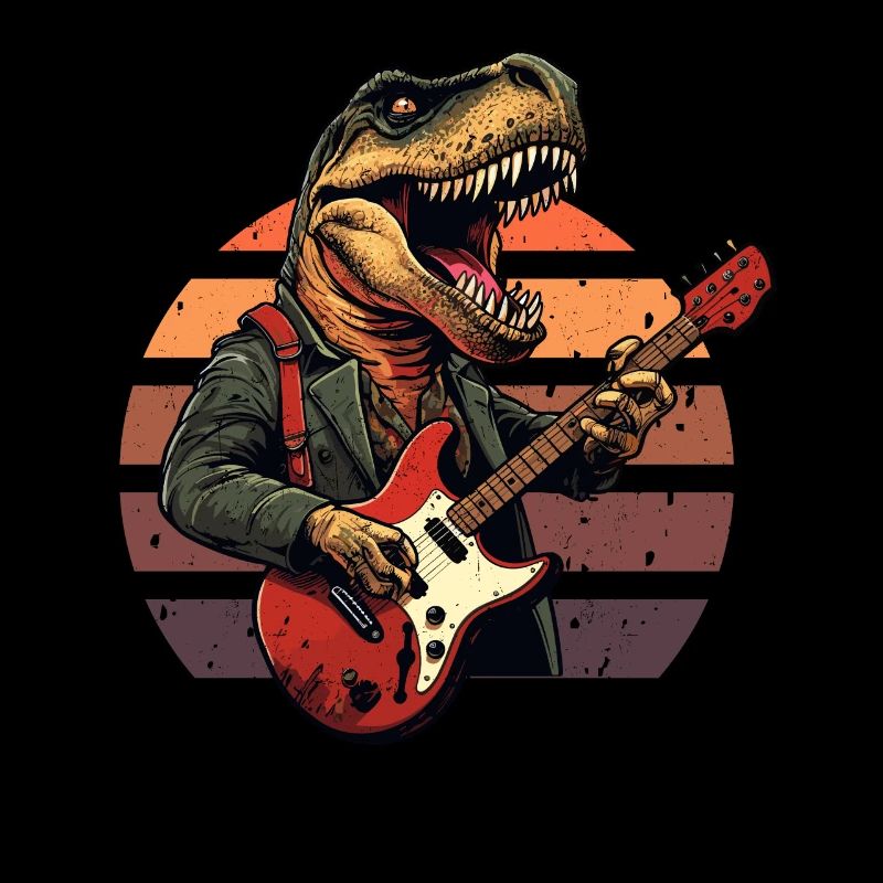 T-rex joue le guitariste Dino
