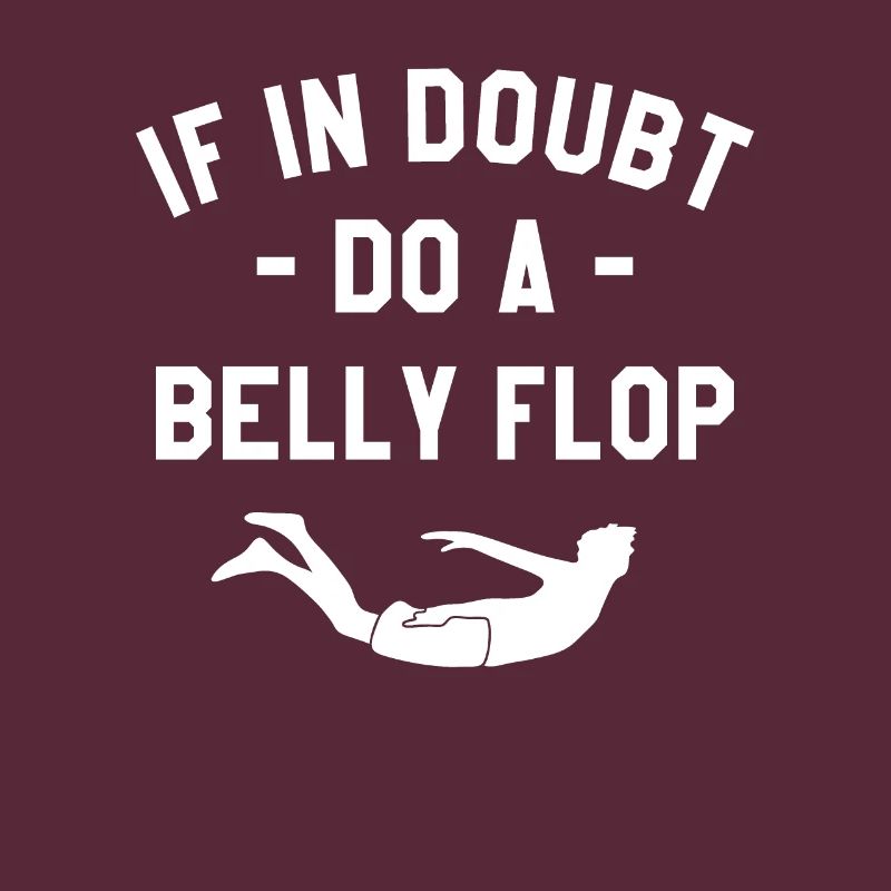 If In Doubt Do A Belly Flop Cliff Diving Diver