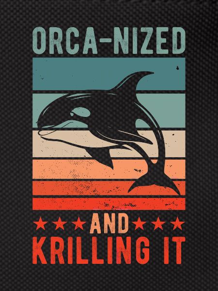 Orca-nisé et krilling