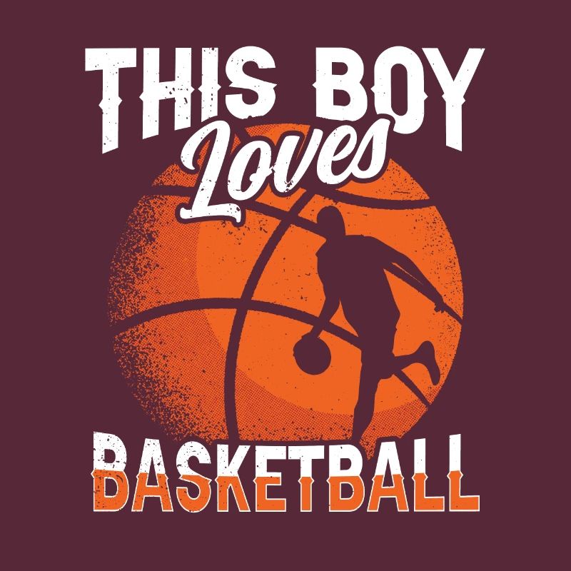 Ce garçon aime le basketteur