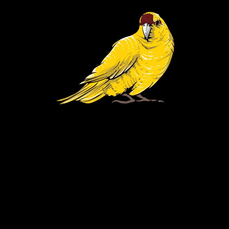 Perruche de chèvre I Motif de perruche pour porte-oiseau