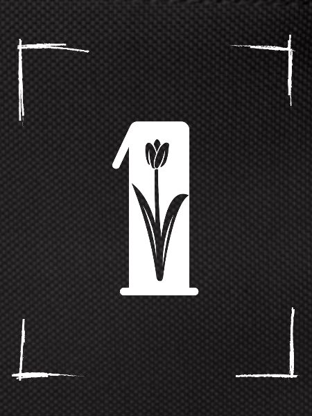 number 1 initial