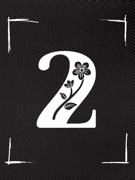 number 2 initial