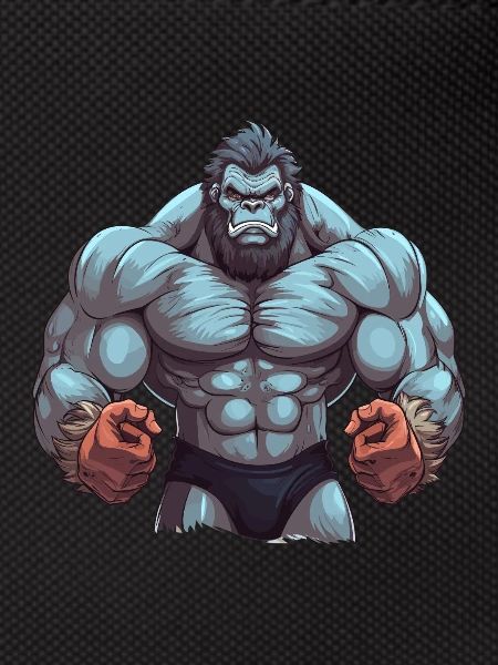Bodybuilder Gorilla