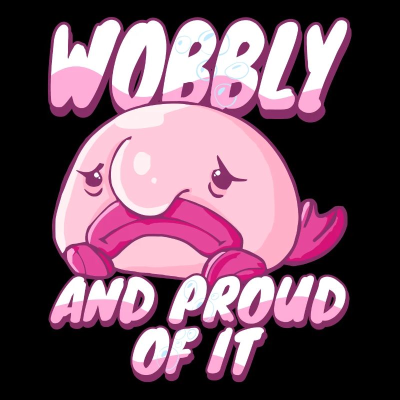 Blobfish Costume - Ugly Blob Fish Face -