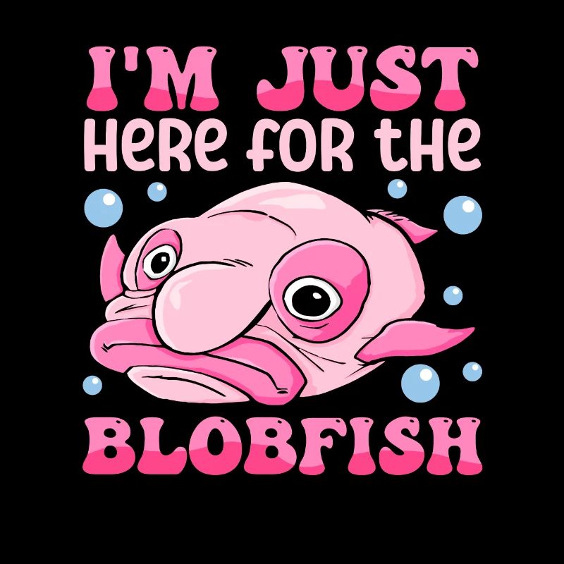 Blobfish Costume - Ugly Blob Fish Face -