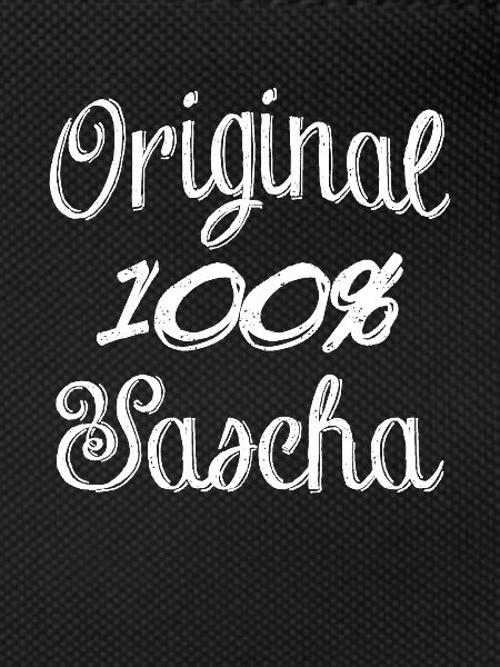 Original 100% Sascha
