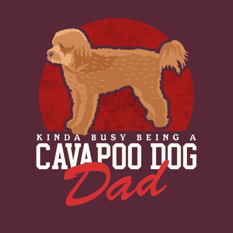Cavapoo Dad Dogs Cavoodle Dog Owner Gift