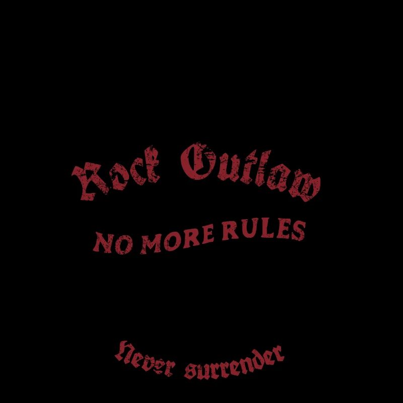 Rock Outlaw - No More Rules - Never Surrender