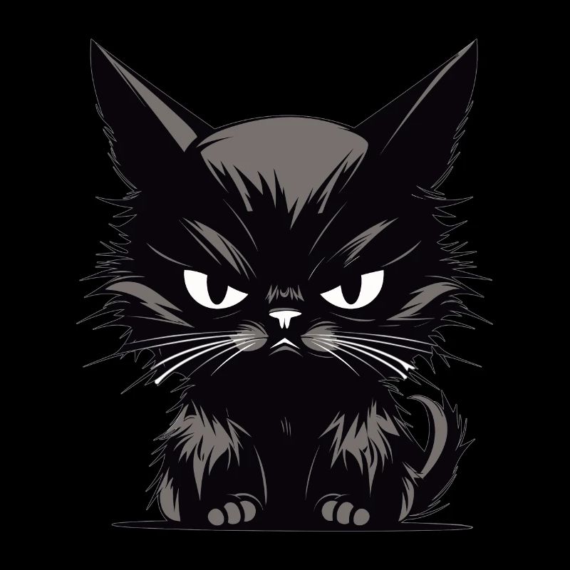 Cats Annoyed Cat Evil House Tiger