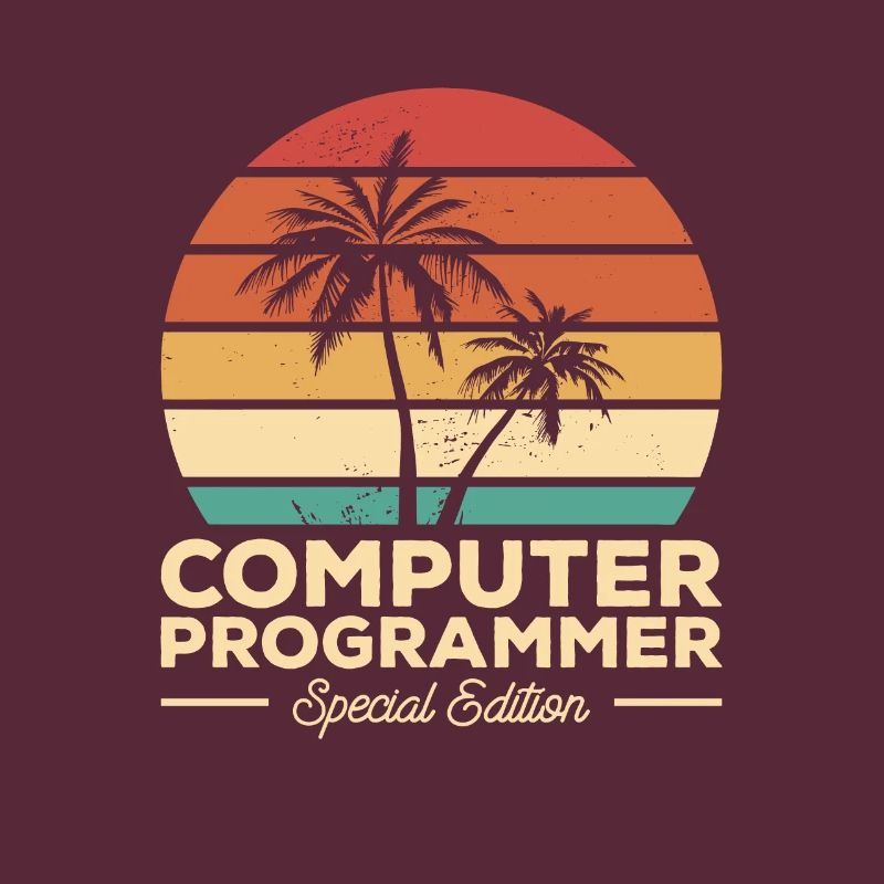 Retro Computerprogrammierer Sonderedition