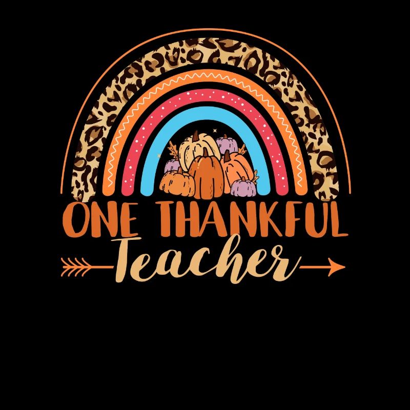 A Grateful Teacher Rainbow Leopard Teacher
