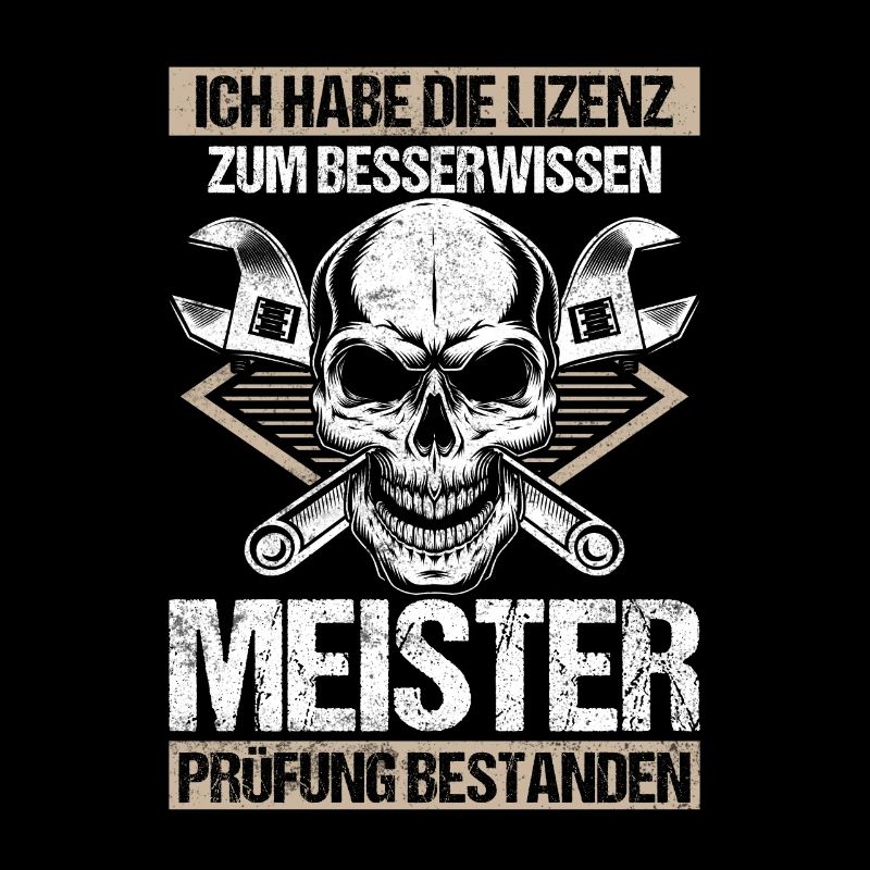Meisterprüfung Geschenkidee Lizenz
