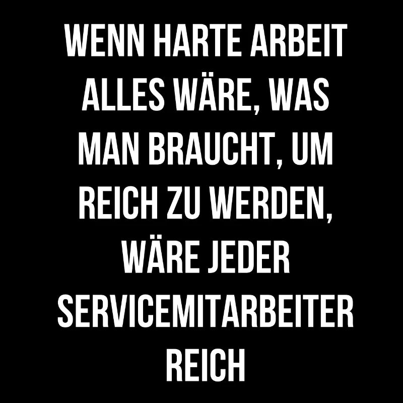servicemitarbeiter harte Arbeit servicekraft