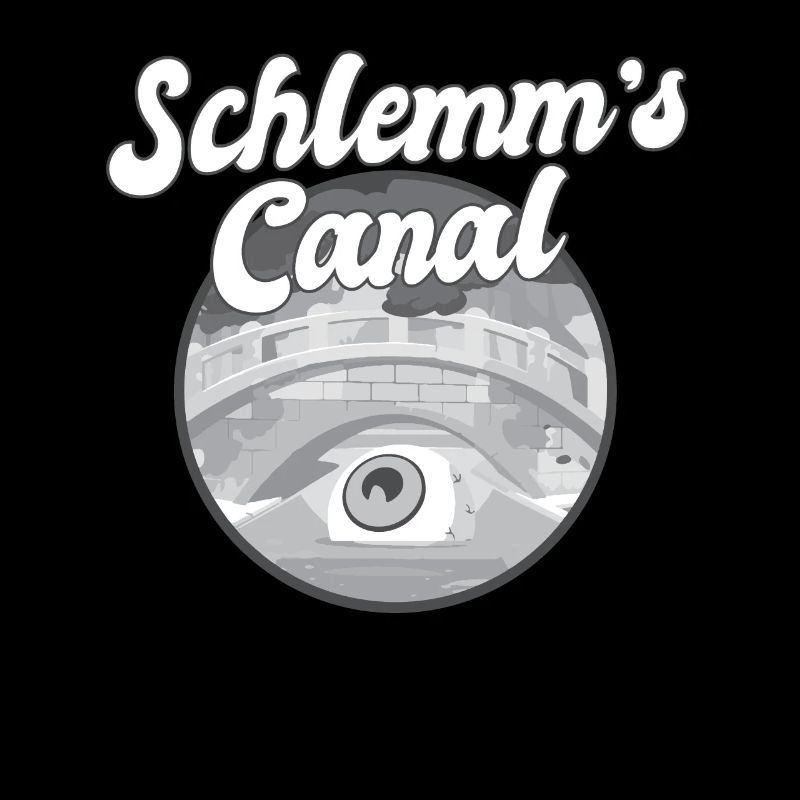Schlemm’s Canal Drôle d’optométriste Pun Eye