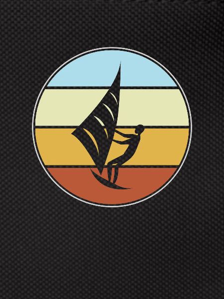 Kite Surfing Retro