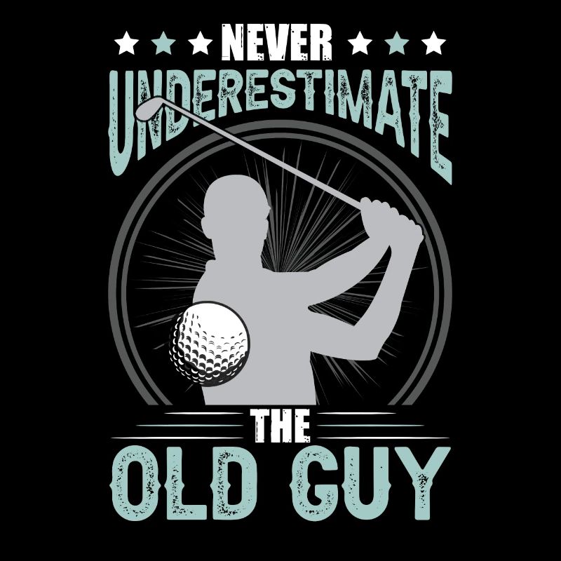 Funny Golf Lover Men Golfing