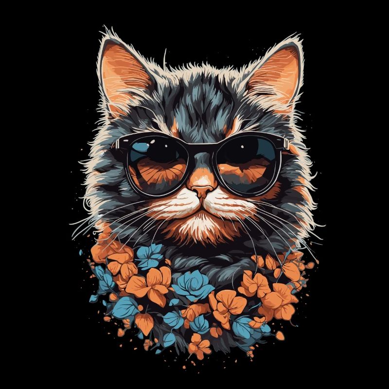 Cool cats maman design élégant avec chat