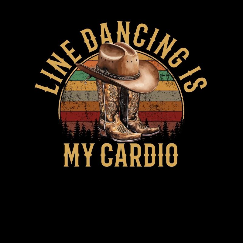 Line dancing is my cardio, line dancing