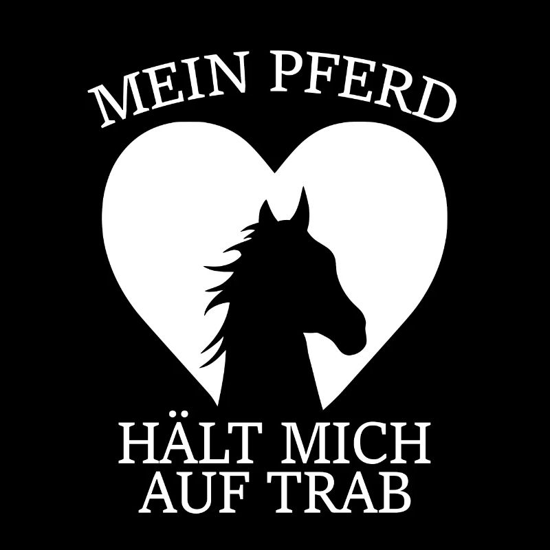 Mein Pferd hält mich auf Trab