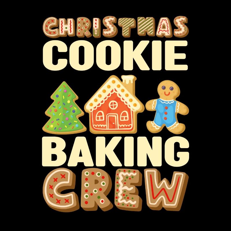 Équipe de cuisson de biscuits de Noël traditionnelle