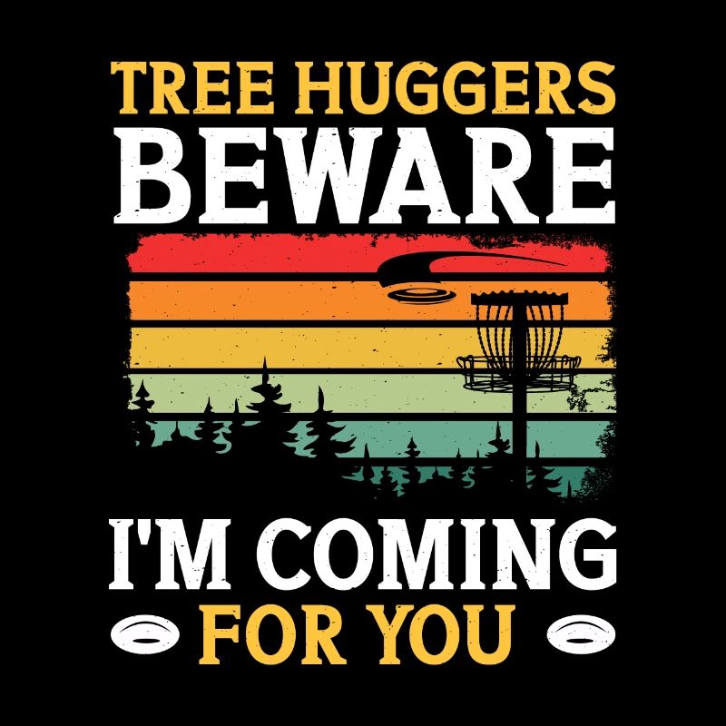 Disc Golfer hit Trees and Curse