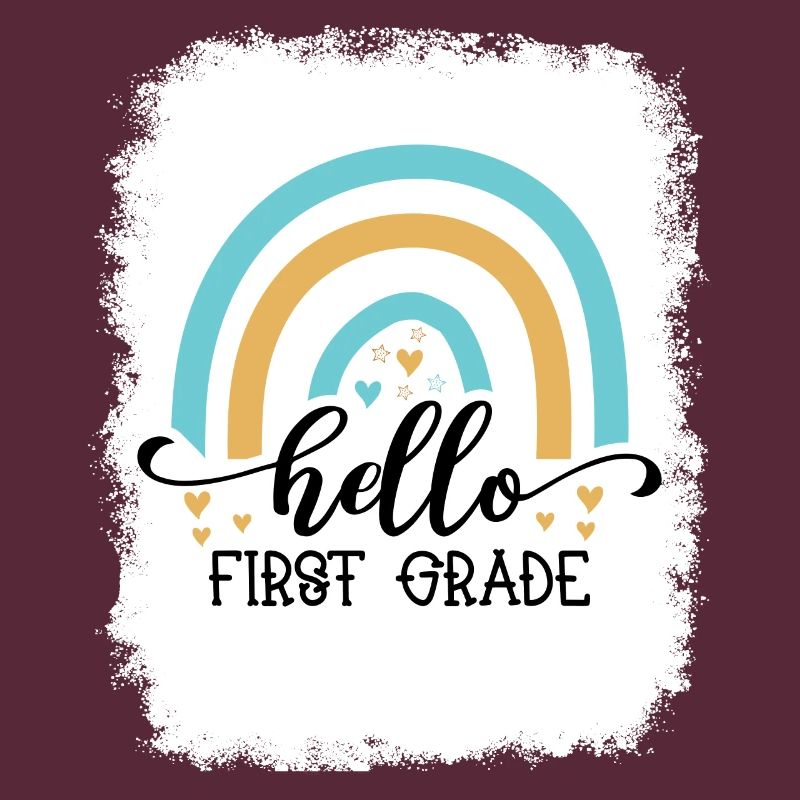 Hello 1st Grade Back To School First Day