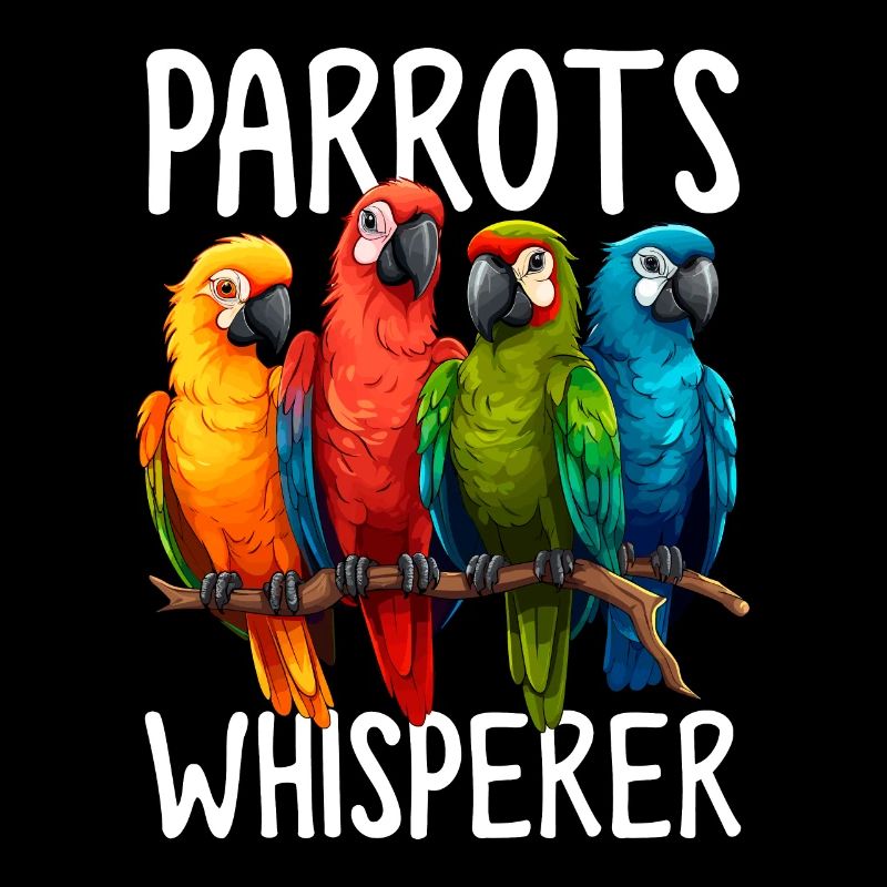 Funny Parrot Bird Whisperer Quaker Parrot Bird