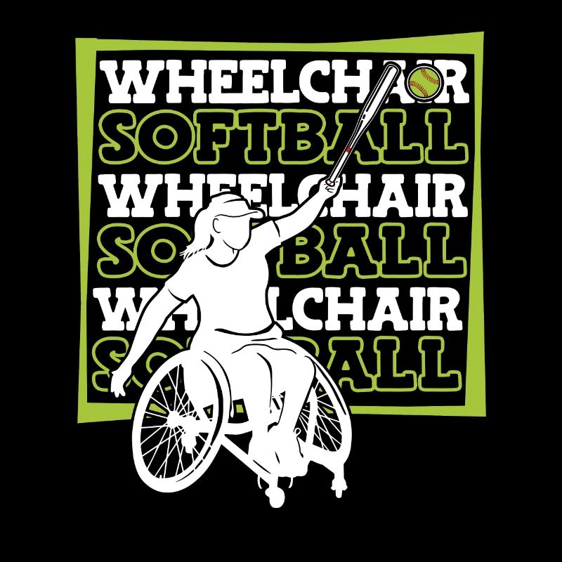 Fauteuil roulant softball