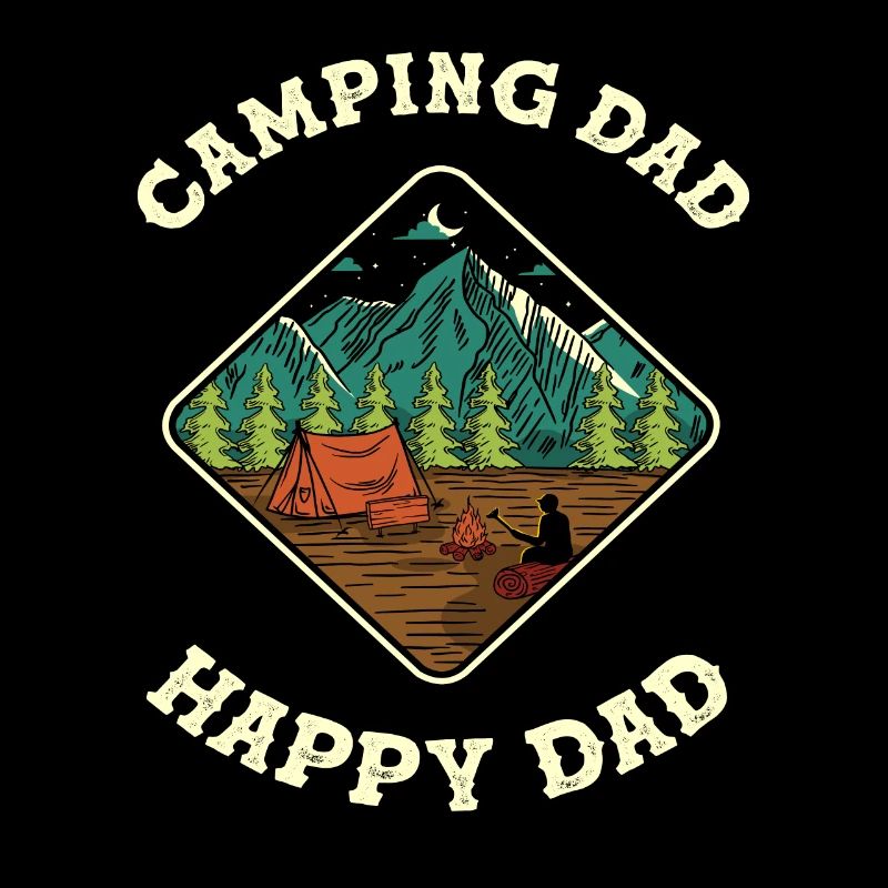 Camping Papa Vatertagsgeschenk Vatertag Camper