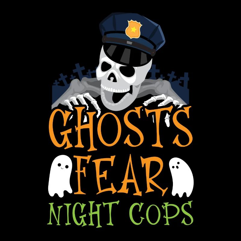 Ghosts dread the night Cops Policeman Hal