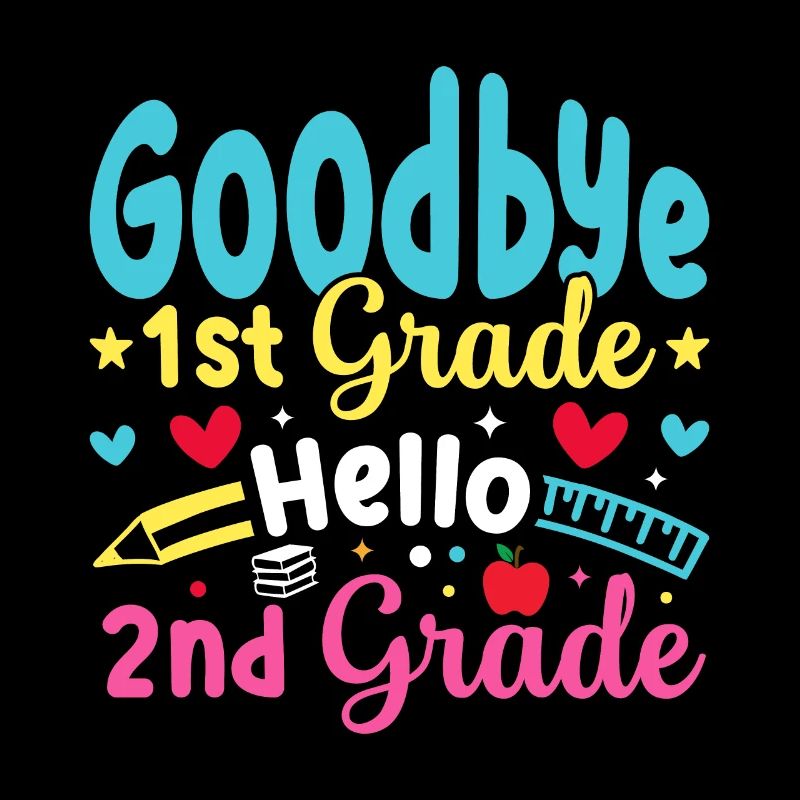Second Grade Rainbow Girls Boys Teacher Team 2nd
