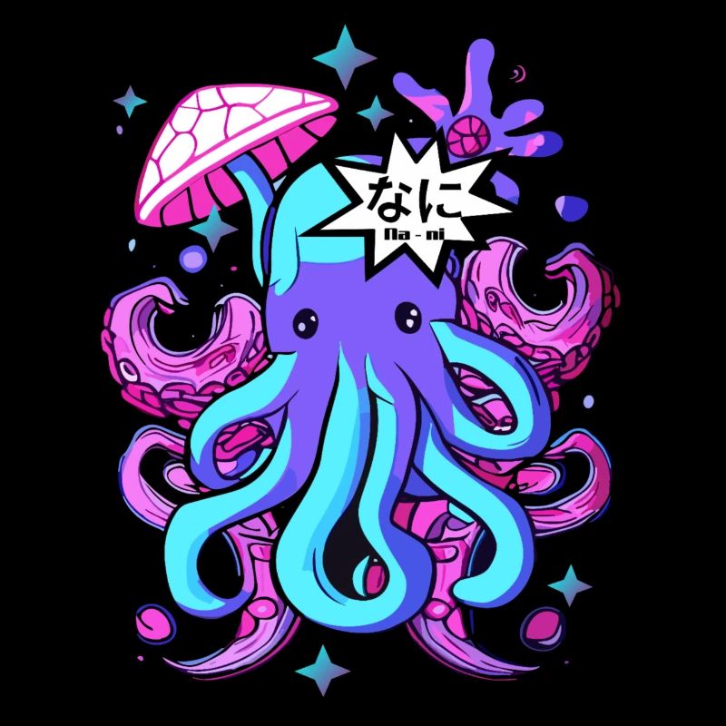 kawaii octopus otaku octopus squid