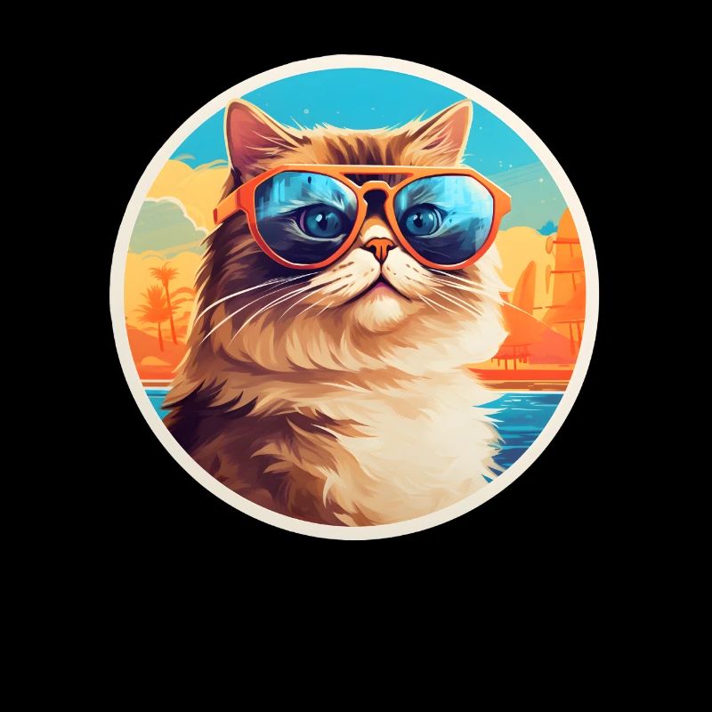 Cat with sunglasses