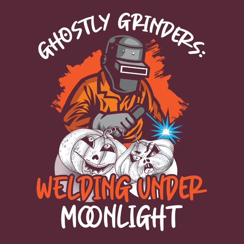 Ghostly grinders: welding in the moonlight