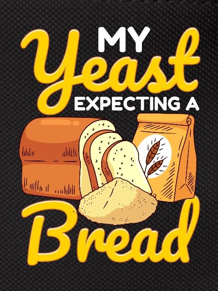 Funny bread baking baker