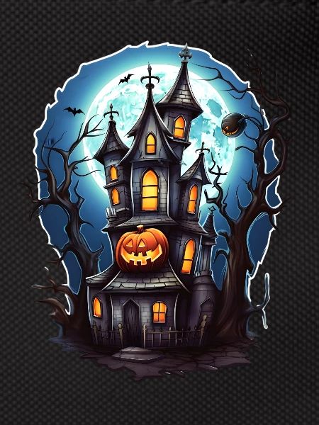 Halloween haunted house