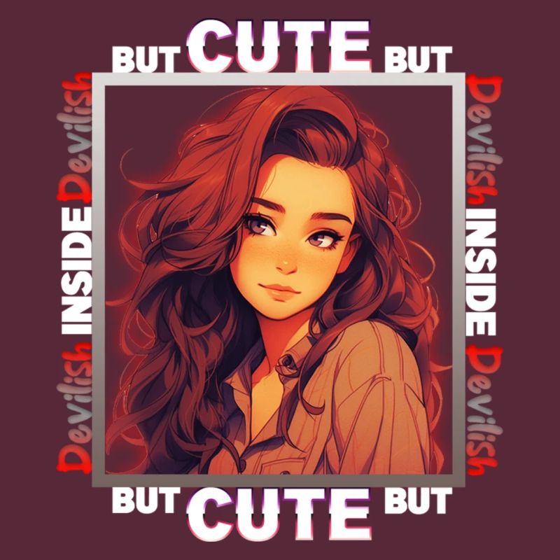 Cute but devilish inside