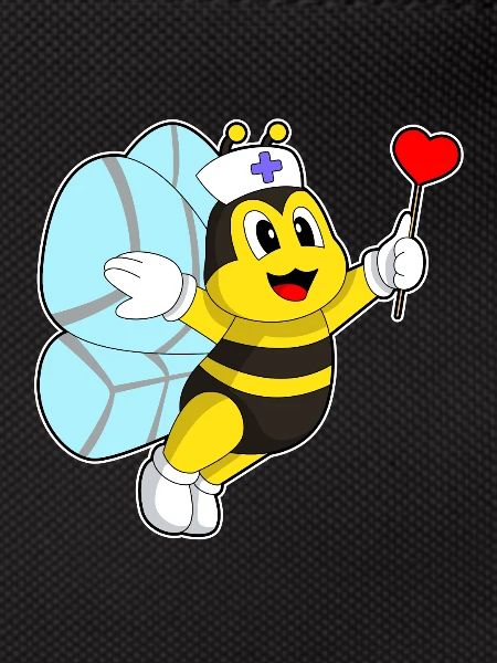 Bee Nurse Heart
