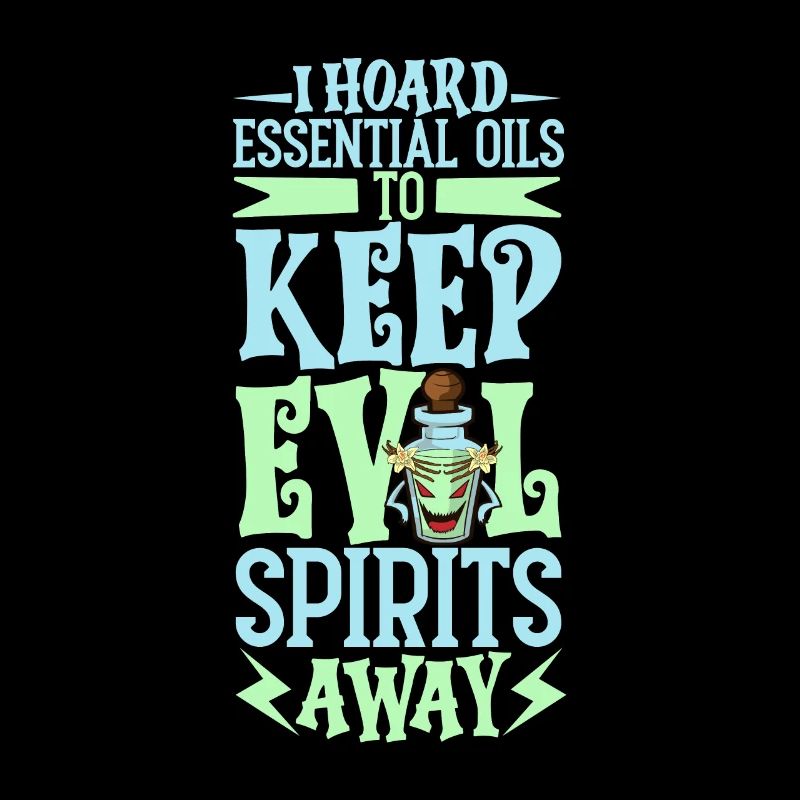 Essential oils for Halloween horror. Essential