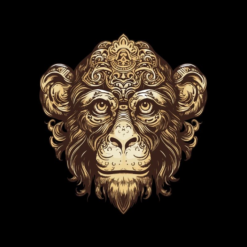 Affe Portrait