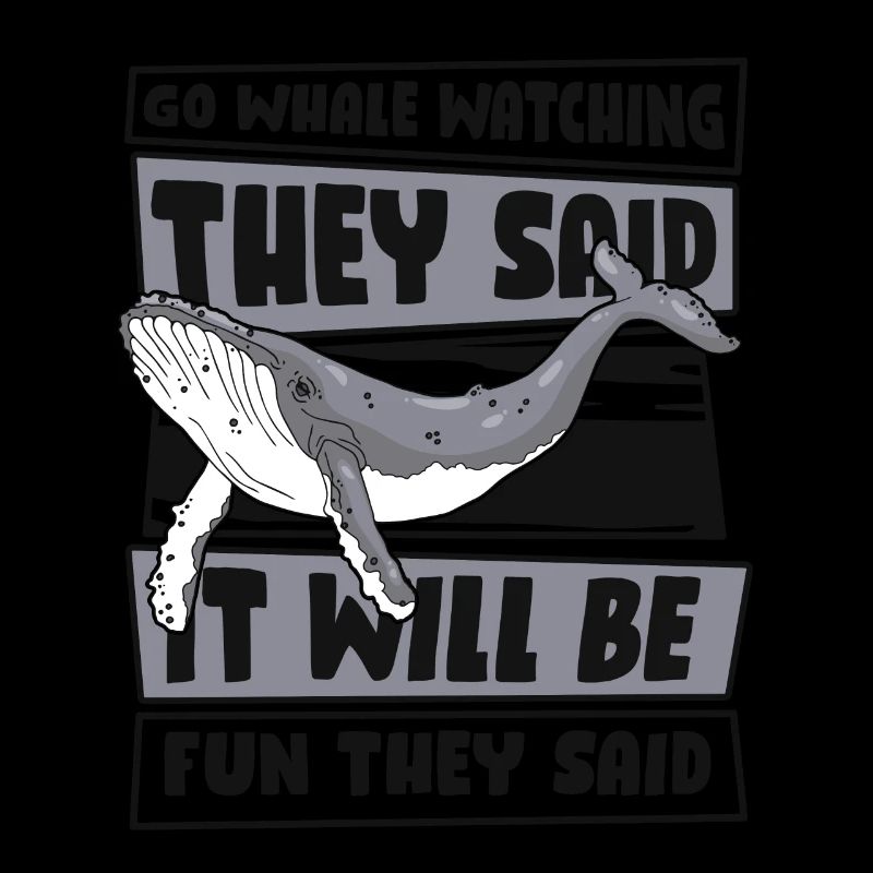 Es wird Spaß machen, sagten sie, Blauer Beluga, Wal