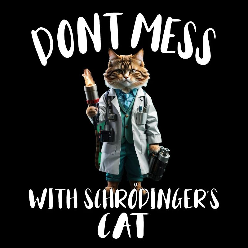 Don't mess with Schroedingers Cat - funny physic