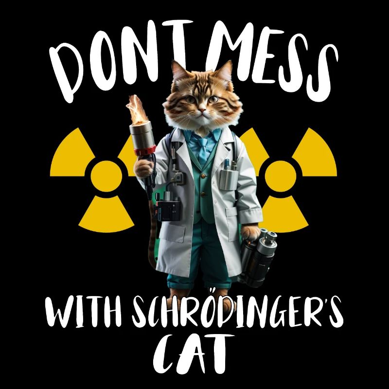 Don't mess with Schroedingers Cat - funny physic