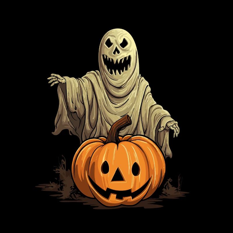 Creepy Halloween Ghost Costume Ghost