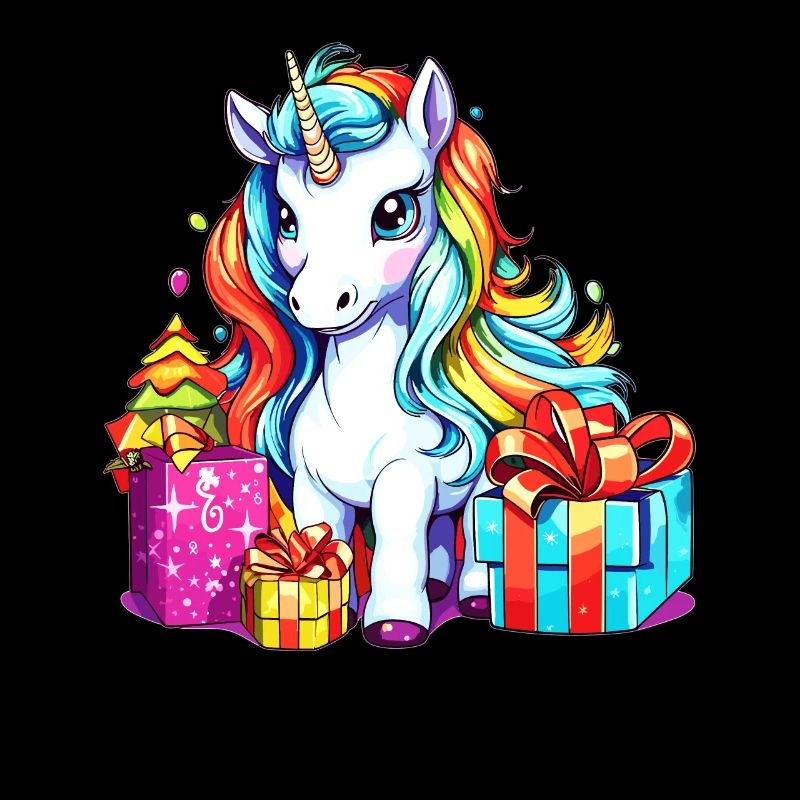 Zauberhafte Einhorn-Weihnachten - Kinder Einhorn