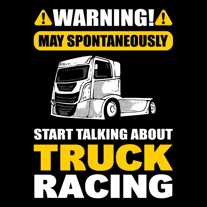 L’avertissement peut commencer spontanément, à propos de la course de camions