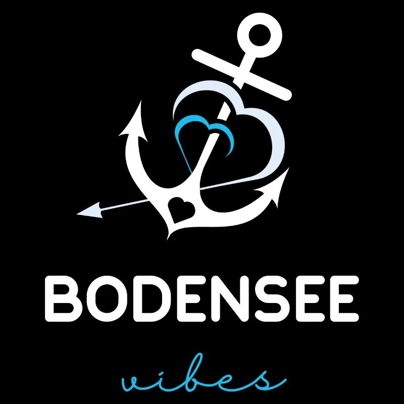 Bodensee Vibes - White Blue