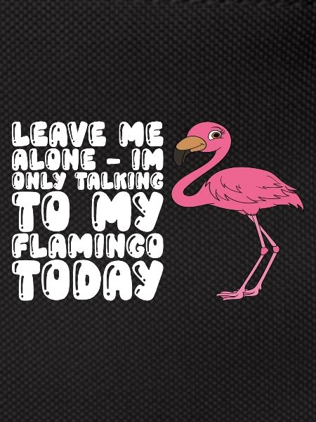 Funny flamingo